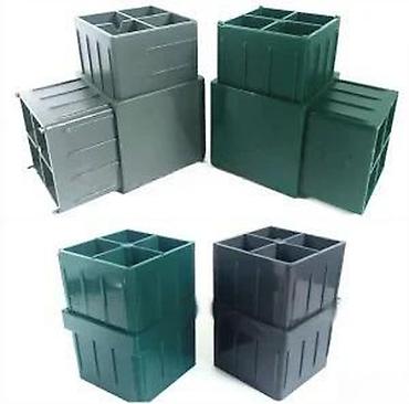 Proizvodi od rolovanog metala, metalni kanali: 🔲 POKLOPCI I POKRIVNE KAPE Za stubove panelne ograde 📍 Fence System — 27