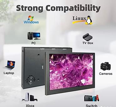 hdmi kabel mini: Yanlız Whatssap yazın LESOWN 5" Mini TFT LCD IPS Sensorlu Ekran - — 1