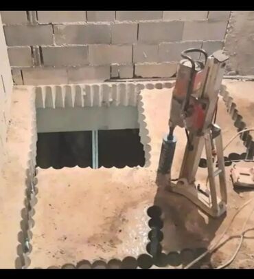 Beton işləri: Beton kəsimi və beton deşmə xidməti - Armaturlu/armatursuz beton — 25