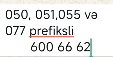 Kompüter, noutbuk və planşetlər: Nömrə: ( 050 ) ( 6006662 )