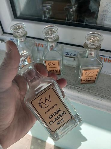 shaik: Məhsul: Aylin Parfum ətir ekstraktları üçün nlar (şüşə qablar) — 1