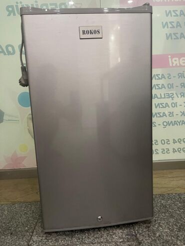 mini soyudu: Б/у 1 дверь Rokos Холодильник Продажа, цвет - Серый