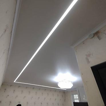 Натяжной потолок: Натяжной потолок Матовое Монтаж — 22