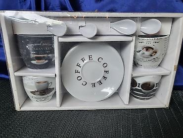 Kuhinjski setovi: Solje nove,vintaz za kafu. Pakovanje solja za kafu,porcelanske sa — 2