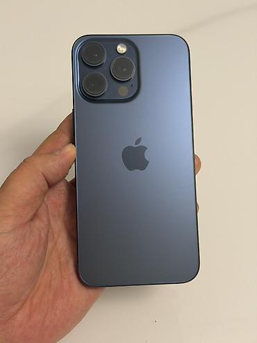 86: IPhone 15 Pro Max, Б/у, 256 ГБ, Blue Titanium, Защитное стекло, Чехол, 86 % — 7