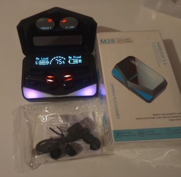 Qulaqcıqlar: Yeni Simsiz (Bluetooth) Qulaqcıqlar, rəng - Qara — 7