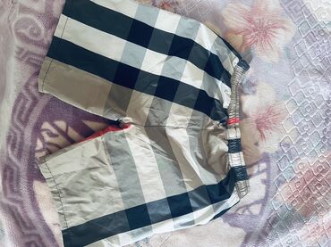 джинсовые шорты: Мужские шорты, XL (EU 42), Burberry, Новый, цвет - Серый