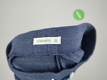 granatowe dresy bershka: Terranova, Spodnie dresowe damskie, rozmiar 2XS — 5