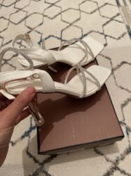 Tuflilər: Tuflilər, Ölçü: 38.5, rəng - Ağ, Yeni — 7