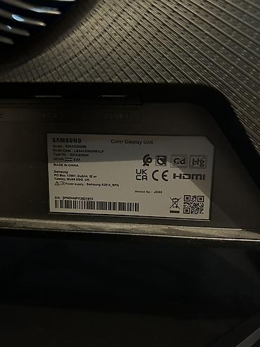 diz usdu komputer: Samsung Odyssey G3 24” 144Hz – Əla vəziyyətdə Monitor 6 aydır — 3