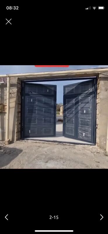 Darvaza təmiri: 1 kv 300manata Cercive siveller 10 luq Profil qalin 40/40 2 lik — 13