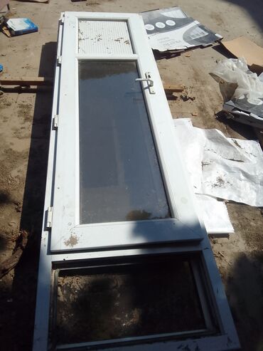 plastik qapi: Plasdiq qaplar Şüşeli Şüşesiz.2.50.70.70.2.metre