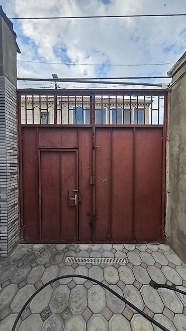 darvaza qapilar: Dəmir giriş qapısı və pəncərəli üst hissə - Material: qalın metaldan — 1