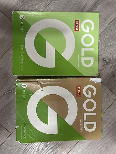 Kitablar və jurnallar: Pearson GOLD B2 First – New Edition komplekti Tərkib: - Coursebook — 1