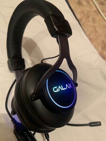 геймерские наушники razer: Galax gaming headset (snr-01) usb 7.1 channel rgb спецификация