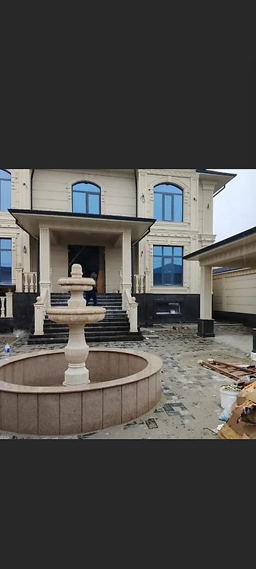 Лестницы из гранита, мрамора: Лестница из гранита, мрамора Для дома, Форма лестницы: Прямая, Стиль: Классический — 18