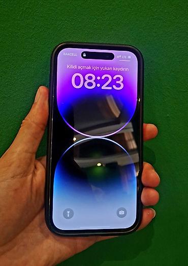 IPhone 14 Pro, 256 GB, Deep Purple, Simsiz şarj, Face ID, Sənədlərlə lalafo.az -da IPhone 14 Pro, 256 GB, Deep Purple, Simsiz şarj, Face ID, Sənədlərlə