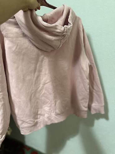 толстовка gap: 2 вещи толстовки Худи Pull&Bear И H&M розовая - Модель — 8