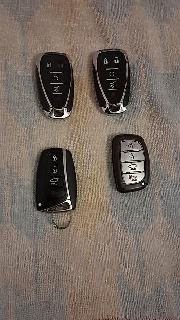 acarlıq: Chevrolet və Hyundai açarları — 3