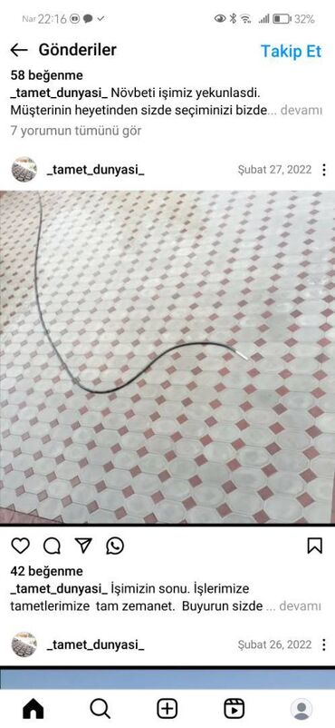 Digər tikinti daşları: Yüksək keyfiyyətli Tametlərimiz. Tam Rəsmi zəmanət. Istehsal Gəlib -da lalafo.az — 14 Digər tikinti daşları: Yüksək keyfiyyətli Tametlərimiz. Tam Rəsmi zəmanət. Istehsal Gəlib — 14