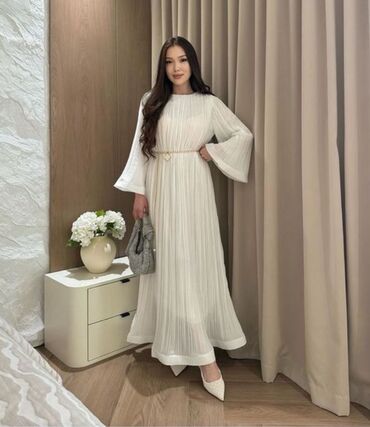 вечернее платье халат с запахом: Кече көйнөгү, Классикалык, Узун модель, Жеңдери менен, Стандарт