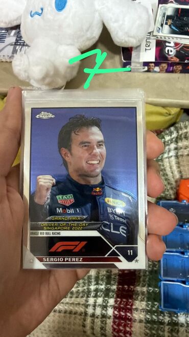 Kolleksiya kartları: Topps Formula 1 Resmi Kartlar, Qiymetler kartlarin uzerinde qeyd — 4