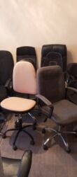 стол офисное кресло: Офис креслолор, Колдонулган, Дөңгөлөктүү, Өзү алып кетүү