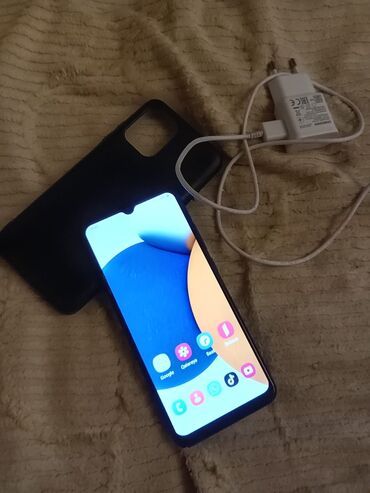 mikrafon yaxa: Samsung Galaxy A03, 64 ГБ, цвет - Синий, Сенсорный, Две SIM карты, Face ID