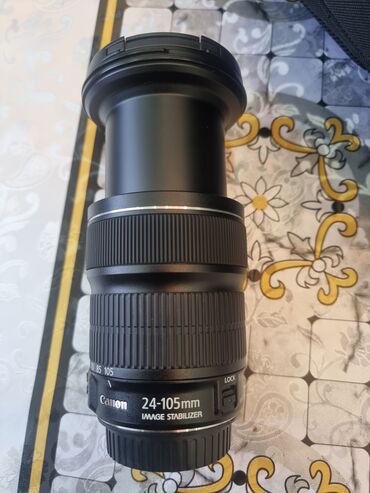 kamera video: Canon 24-105mm stm lens. İdeal vəziyyətdə