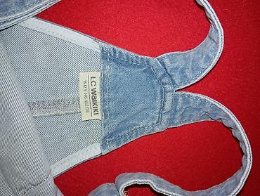 cins don: LC Waikiki denim pinafor (jins sarafan)11 12 yaw seliqelidir - Brend — 3