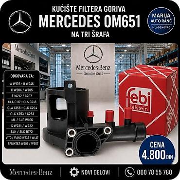 pumpica za karburator: KUCISTE FILTERA GORIVA NOSAC MERCEDES SVI MOTORI OM 651 | Nosac — 3