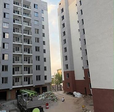 Продажа квартир: 2 комнаты, 59 м², Аламедин-1 мкр Элитка, 2 этаж, ПСО (под самоотделку) — 2