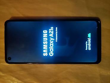 110 ekran smart tv: Samsung Galaxy A21S, 32 GB, rəng - Qara, Sensor, Barmaq izi, İki sim kartlı — 2