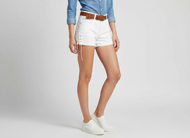 pomaranczowe spodnie sinsay: Sinsay, Shorts for women, size XS