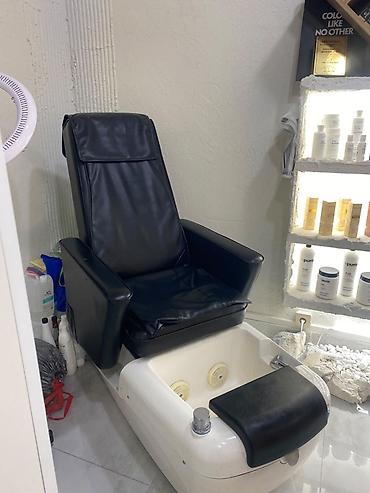 pedikur kreslosu: Pedikür kreslosu və hidromasajlı vanna - Professional salon istifadə — 1