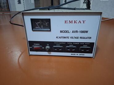 ev qapsl: EMKAY AVR-1000W – avtomatik gərginlik tənzimləyicisi (AC Automatic
