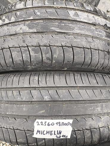 60: Шины 225 / 60 / R 18, Лето, Б/у, Пара, Внедорожные (АТ/МТ), Michelin — 1