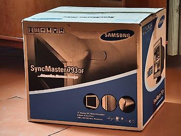 экран на е34: Samsung SyncMaster 793DF — ЭЛТ‑монитор 17" — 2