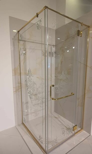 Duş kabinaları, arakəsmələr: Yeni Üstü açıq kabina, Künc üçün, Ödənişli çatdırılma — 6
