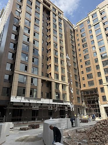 байтик тауэр: 2 комнаты, 71 м², Элитка, 8 этаж, ПСО (под самоотделку) — 2
