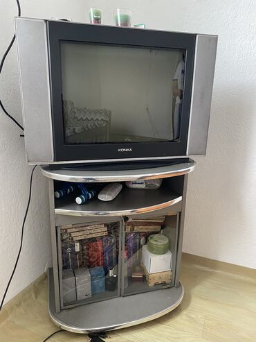 телевизор konka старые модели: Продаётся рабочий телевизор с тумбой новый ресивер в подарок