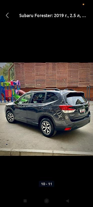 Subaru: Subaru Forester: 2019 г., 2.5 л, Вариатор, Бензин, Кроссовер — 3
