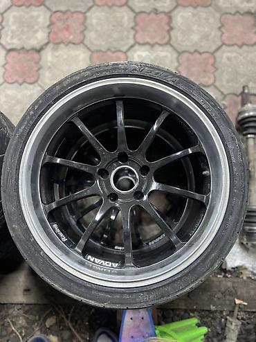 Диски: Диски R 19 Advan Racing, Комплект, отверстий - 5, Б/у — 3