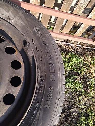passat b5 5 far: ČELIČNE FELNE 15 4 X 108 | sa gumama 60e,gume stare jednu godinu — 4