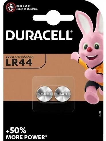 Baterije: Duracell LR44 baterije (A76/V13GA/76A) – pakovanje 2 kom - Tip — 2