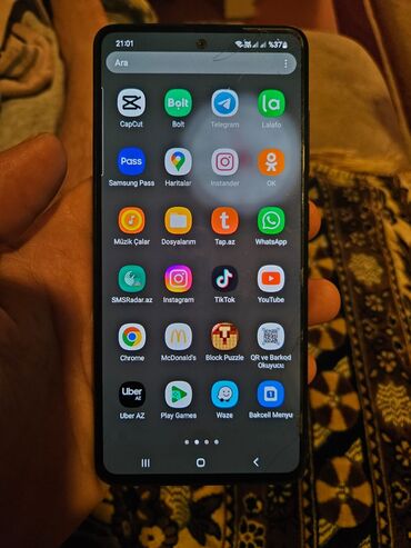 samsung 720: Samsung Galaxy A51, 64 ГБ, цвет - Черный, Сенсорный, Отпечаток пальца, Две SIM карты