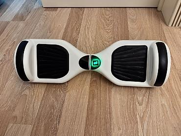 irşad electronics segway: Elektrik hoverboard (özünü tarazlayan skuter) - Rəng: ağ, qara rezin — 6