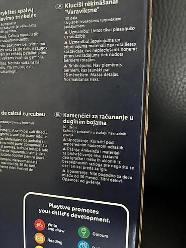 Kocke za decu: Playtive Rainbow Counting Blocks – Montessori edukativna igra - Set — 5