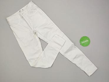 white flare jeans: Jeansy damskie, rozmiar S — 2