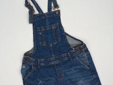 stradivarius jeansy z wysokim stanem: Esmara, Dungarees for women, size S (EU 36)
